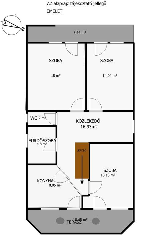 Apartment Altorjai Fonyód Eksteriør billede